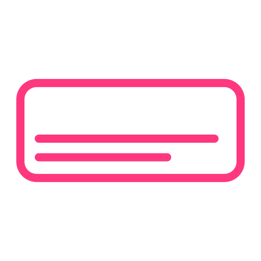 Subtitle Generic Outline Color icon