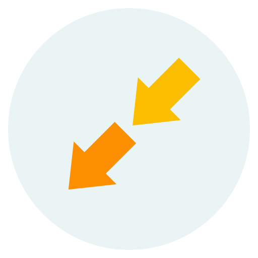 Left down arrow Generic Flat icon