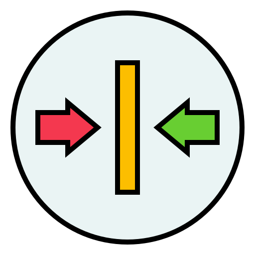 Merge Generic Outline Color icon