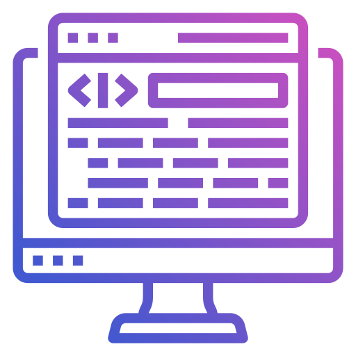 コーディング Generic Gradient icon