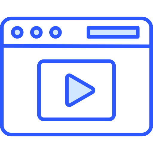 contenido de video Generic Blue icono