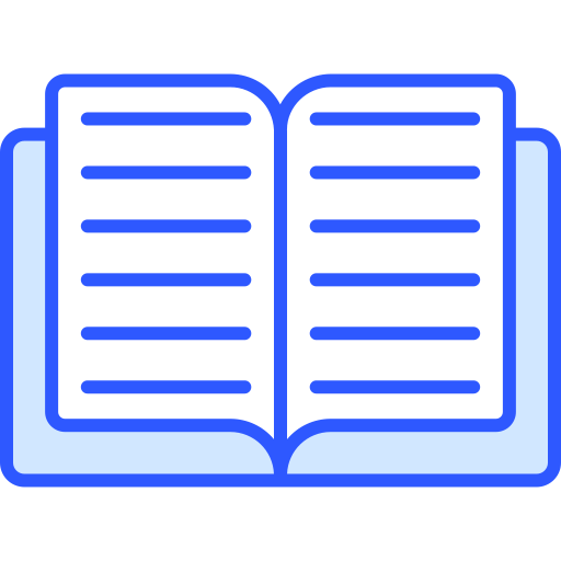 libro abierto Generic Blue icono
