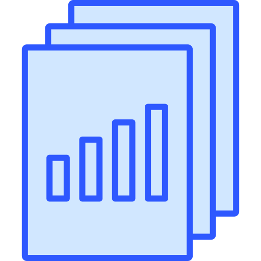 statistiche Generic Blue icona