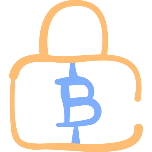 Lock Basic Hand Drawn Color icon