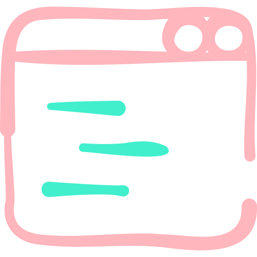 Code Basic Hand Drawn Color icon