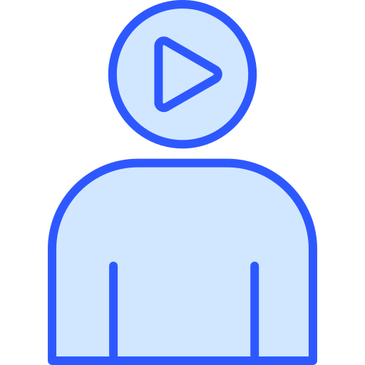 Content creator Generic Blue icon