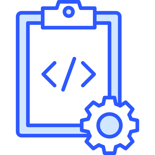 web programmierung Generic Blue icon