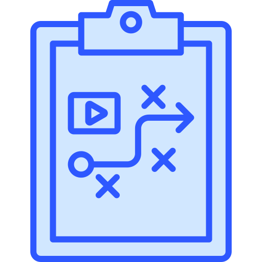 콘텐츠 전략 Generic Blue icon
