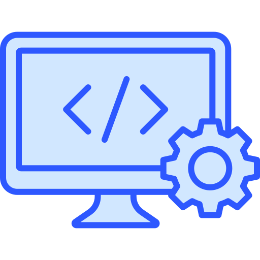ウェブプログラミング Generic Blue icon
