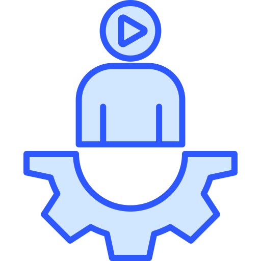 gestión de contenido Generic Blue icono