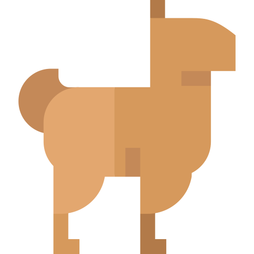 guanaco Basic Straight Flat icono