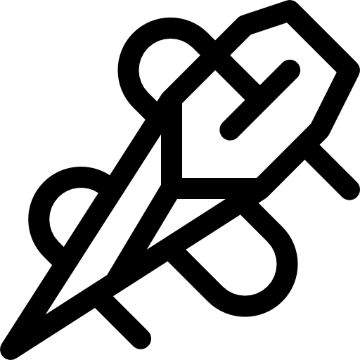 바늘 Basic Rounded Lineal icon