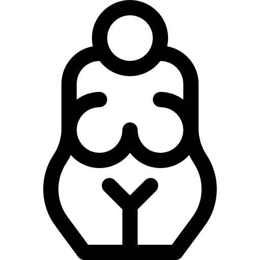 女神 Basic Rounded Lineal icon