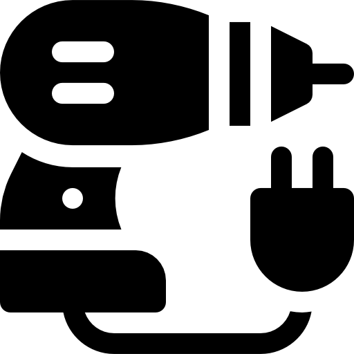 taladrador Basic Rounded Filled icono