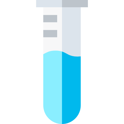 시험관 Basic Straight Flat icon