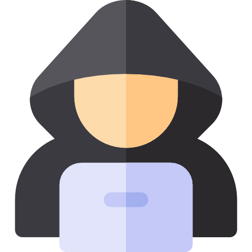 Hacker Basic Rounded Flat icon