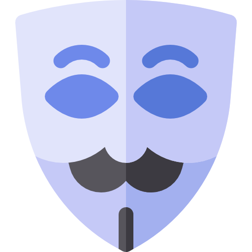 Anonymous Basic Rounded Flat icon
