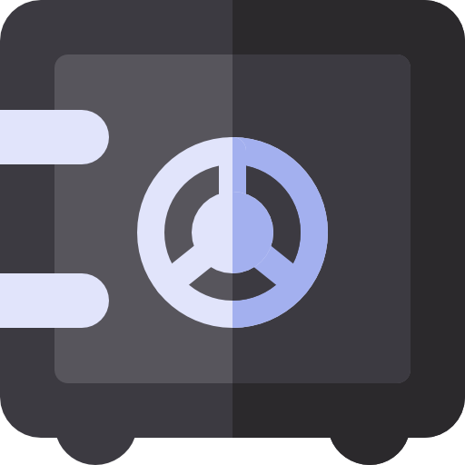 금고 Basic Rounded Flat icon