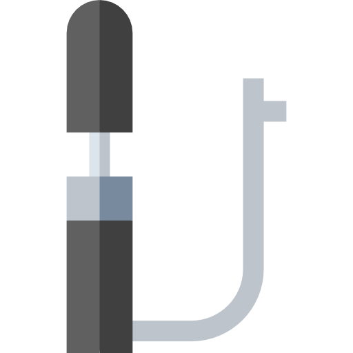 Воздушный насос Basic Straight Flat иконка