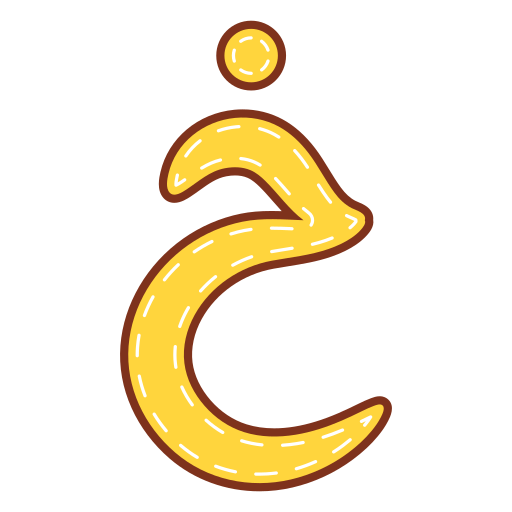 Alphabet Generic Outline Color icon