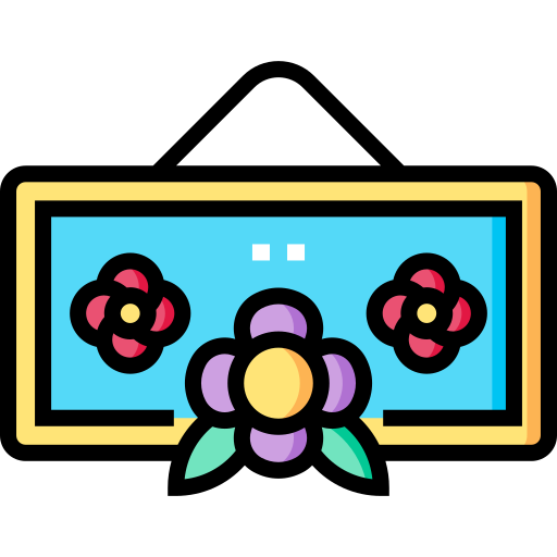 kwiaciarnia Detailed Straight Lineal color ikona