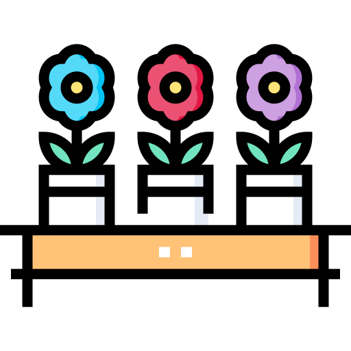 Flowers Detailed Straight Lineal color icon