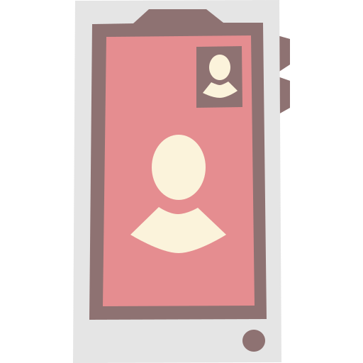 telefon Cartoon Flat icon