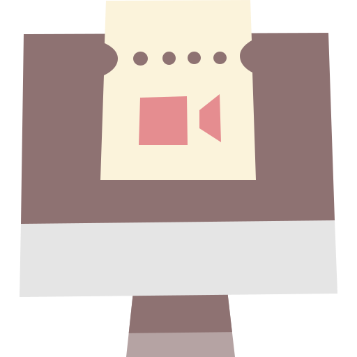 Ticket Cartoon Flat icon