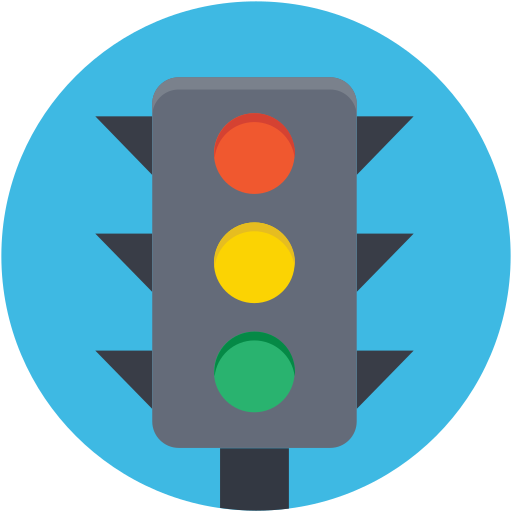 Traffic lights Generic Flat icon