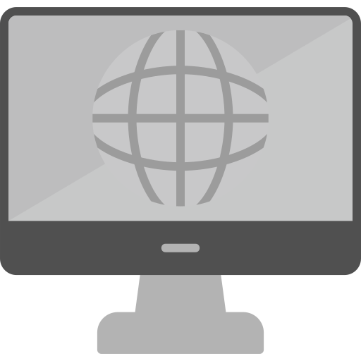 글로벌 연결 Generic Grey icon
