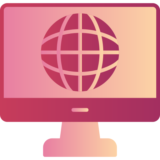 conexión global Generic Flat Gradient icono