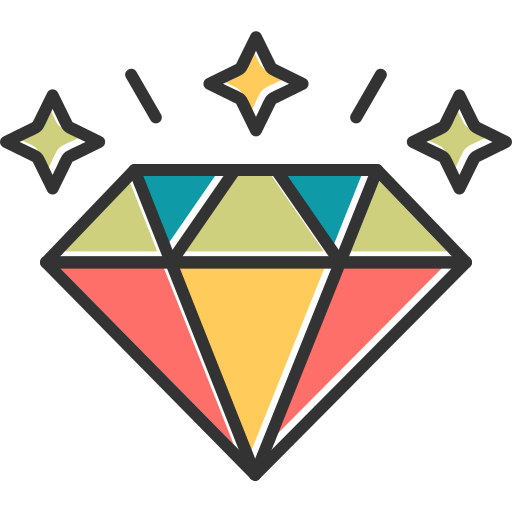 ダイヤモンド Generic Color Omission icon