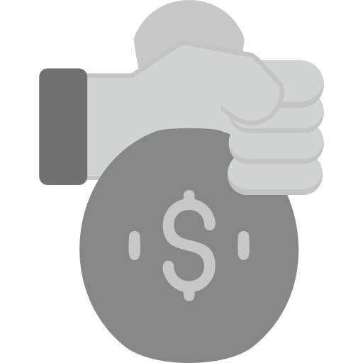 Money bag Generic Grey icon