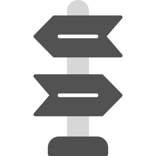 Signpost Generic Grey icon