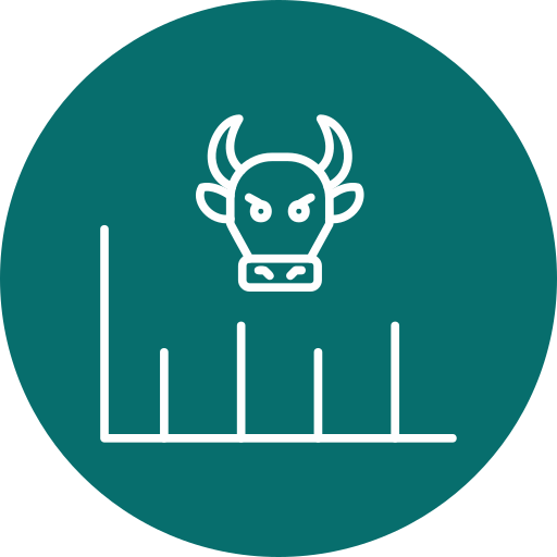 Bull market Generic Flat icon