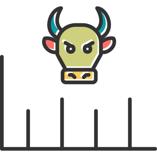 Bull market Generic Color Omission icon