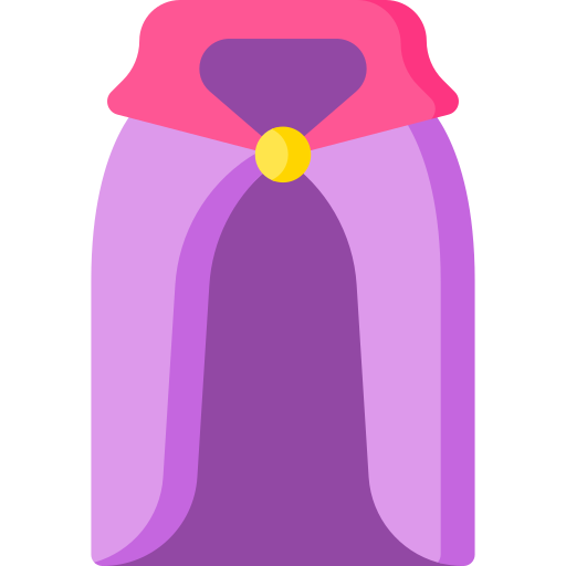 Magic cape Special Flat icon