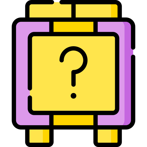 caja misteriosa Special Lineal color icono