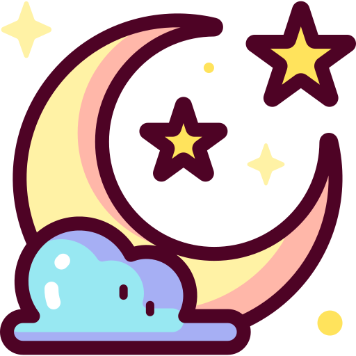 Moon Special Candy Lineal color icon