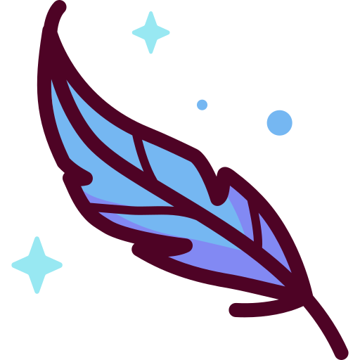 Feather Special Candy Lineal color icon