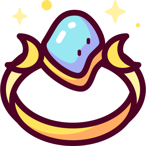 Anillo magico Special Candy Lineal color icono