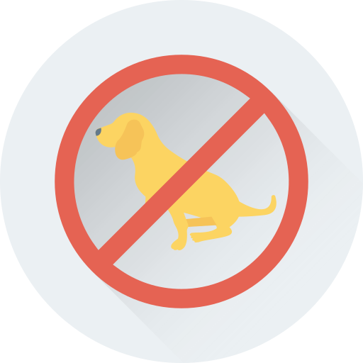 geen huisdieren Generic Flat icoon