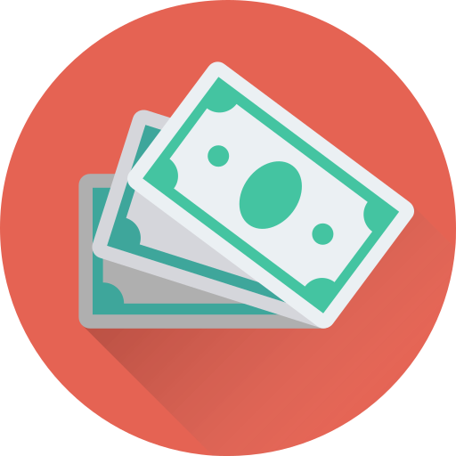 dollars Generic Flat icoon