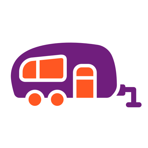 caravana Generic Flat icono
