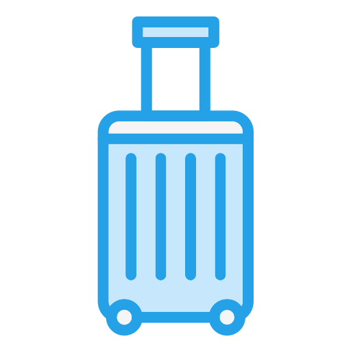 bagagem Generic Blue Ícone