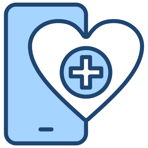 aplicación de salud Generic Blue icono
