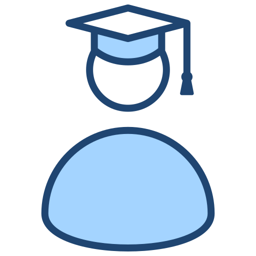 educación Generic Blue icono