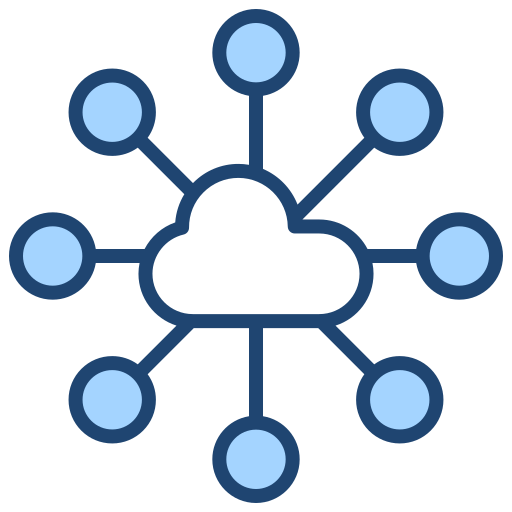 big data Generic Blue icono