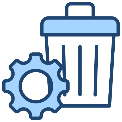 Waste Generic Blue icon