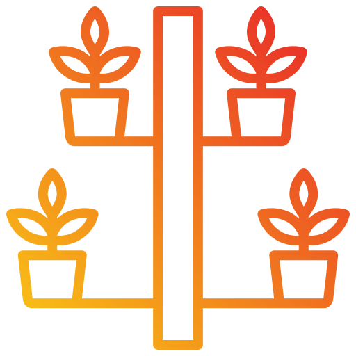 jardín vertical Generic Gradient icono